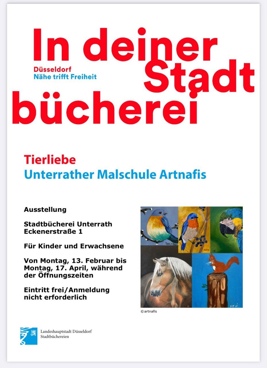Ausstellung in Unterrath, Düsseldorf